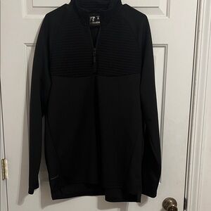 Russell Athletic Black Quarter-Zip Pullover